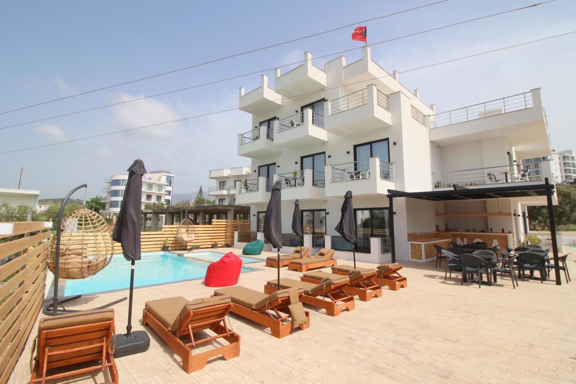 Noa Boutique Hotel Ksamil Zimmer foto