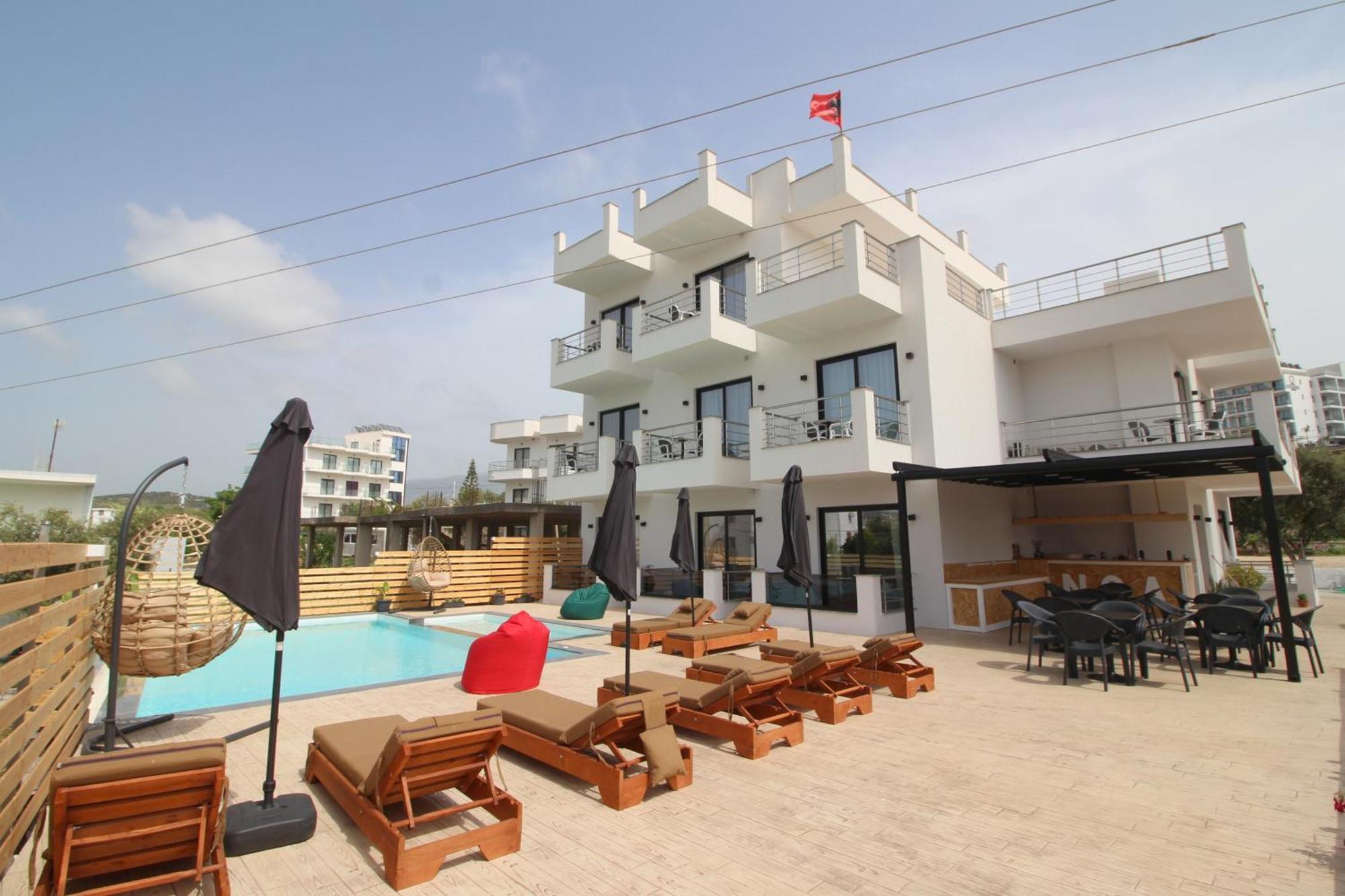 Noa Boutique Hotel Ksamil Zimmer foto