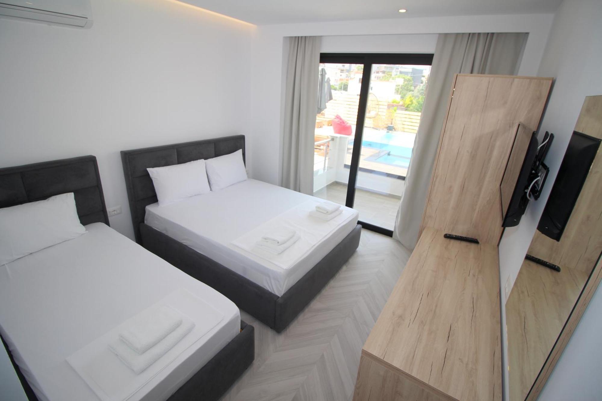 Noa Boutique Hotel Ksamil Zimmer foto