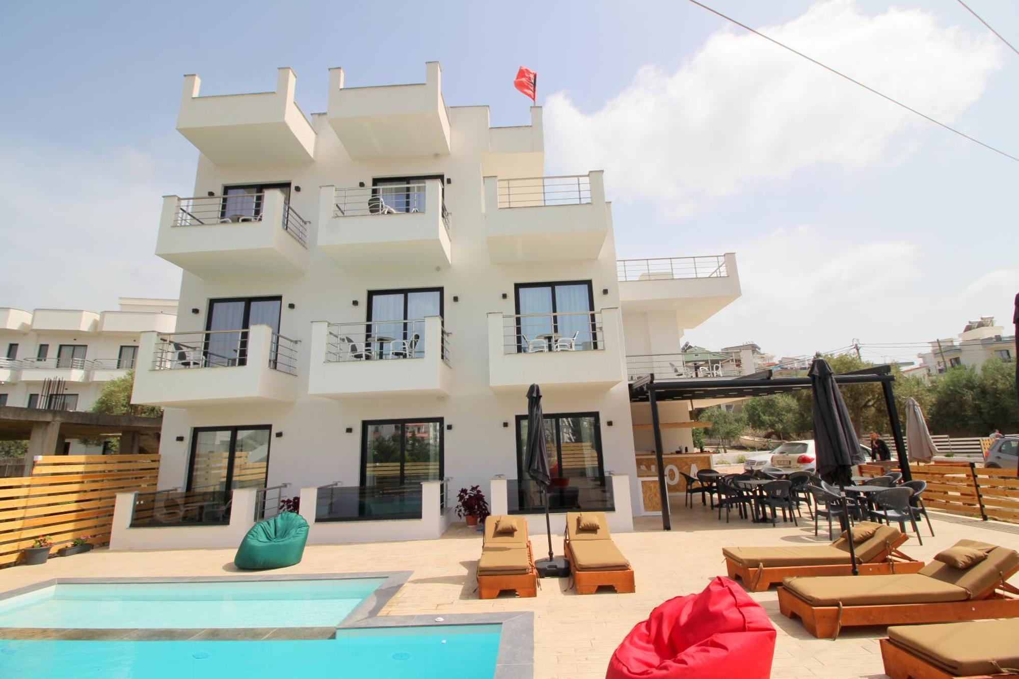 Noa Boutique Hotel Ksamil Zimmer foto