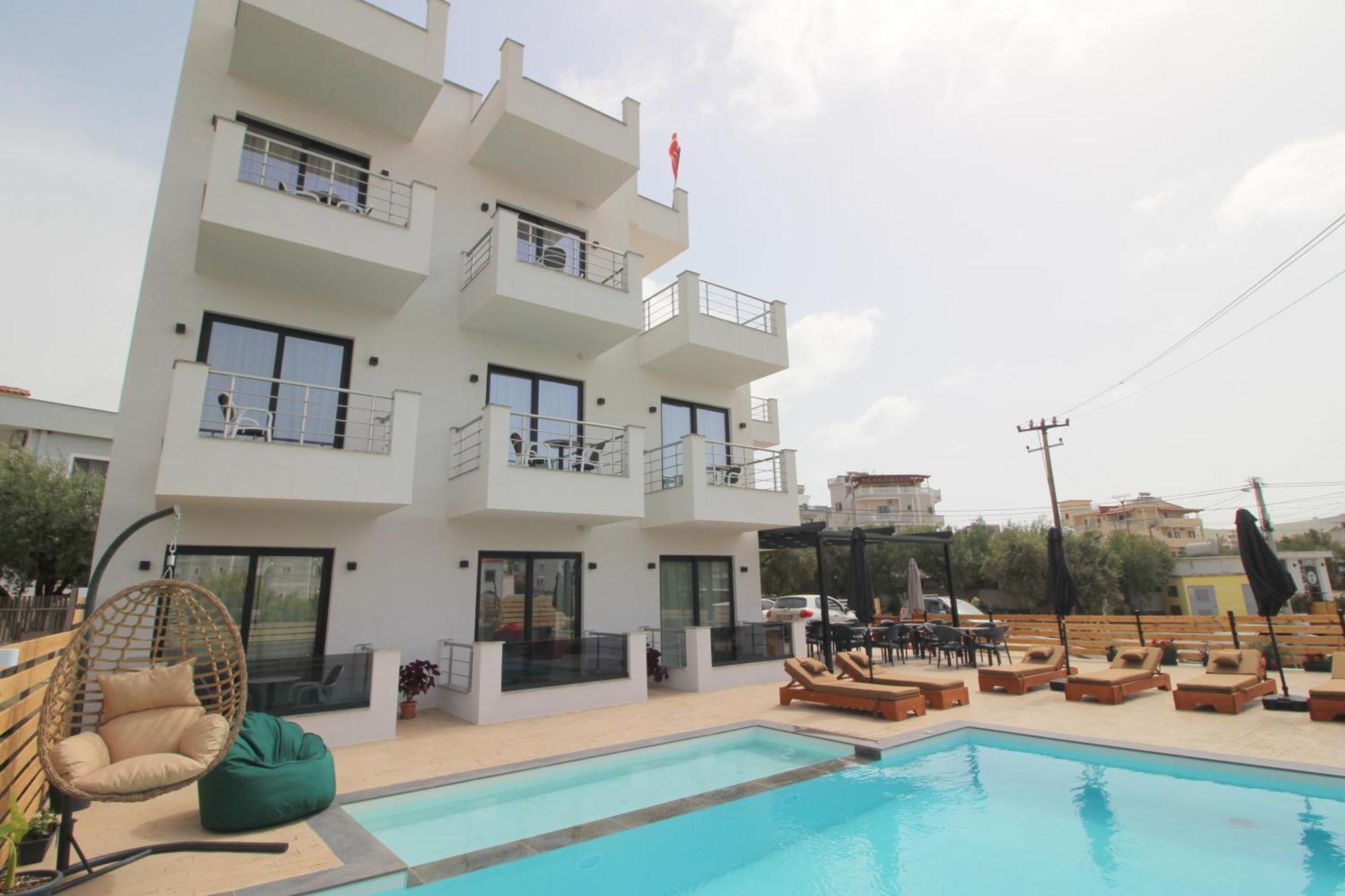 Noa Boutique Hotel Ksamil Zimmer foto